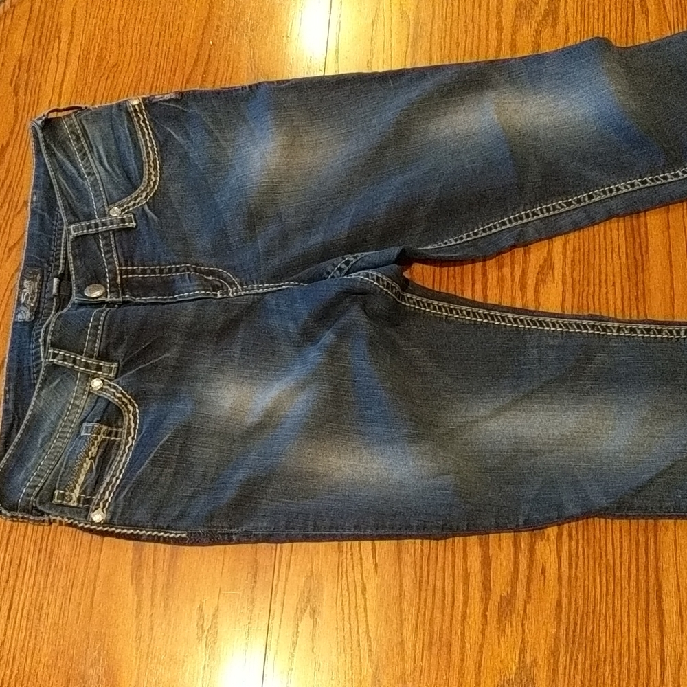 Silver brand Suki Skinny blue jeans